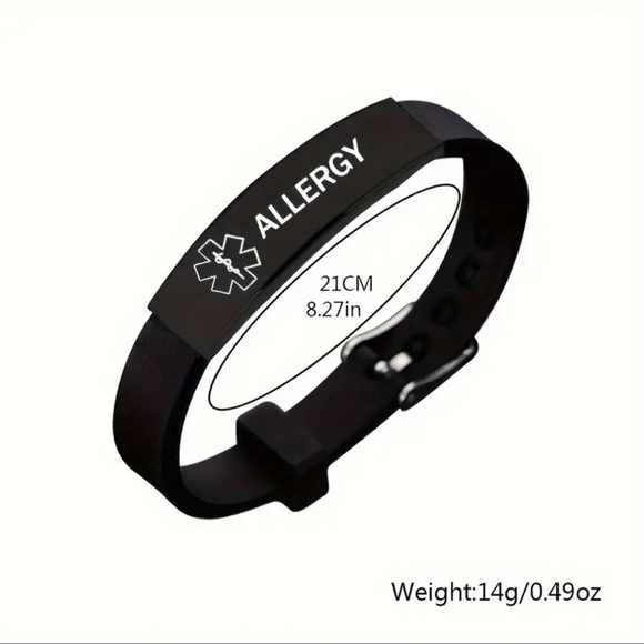 Bracelet, Medical Alert “Heart Disease”, Unisex, NEW - Picture 3 of 4